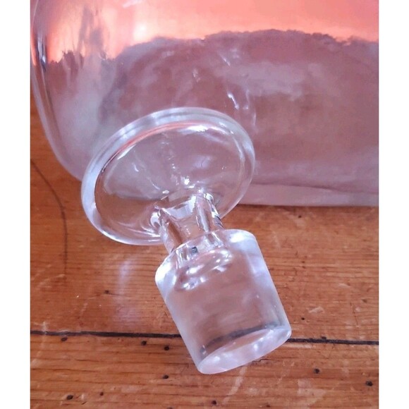 Blenko Williamsburg C6 W Glass Bottle Hand-blown Ship Decanter With Stopper Euc - Picture 8 of 11